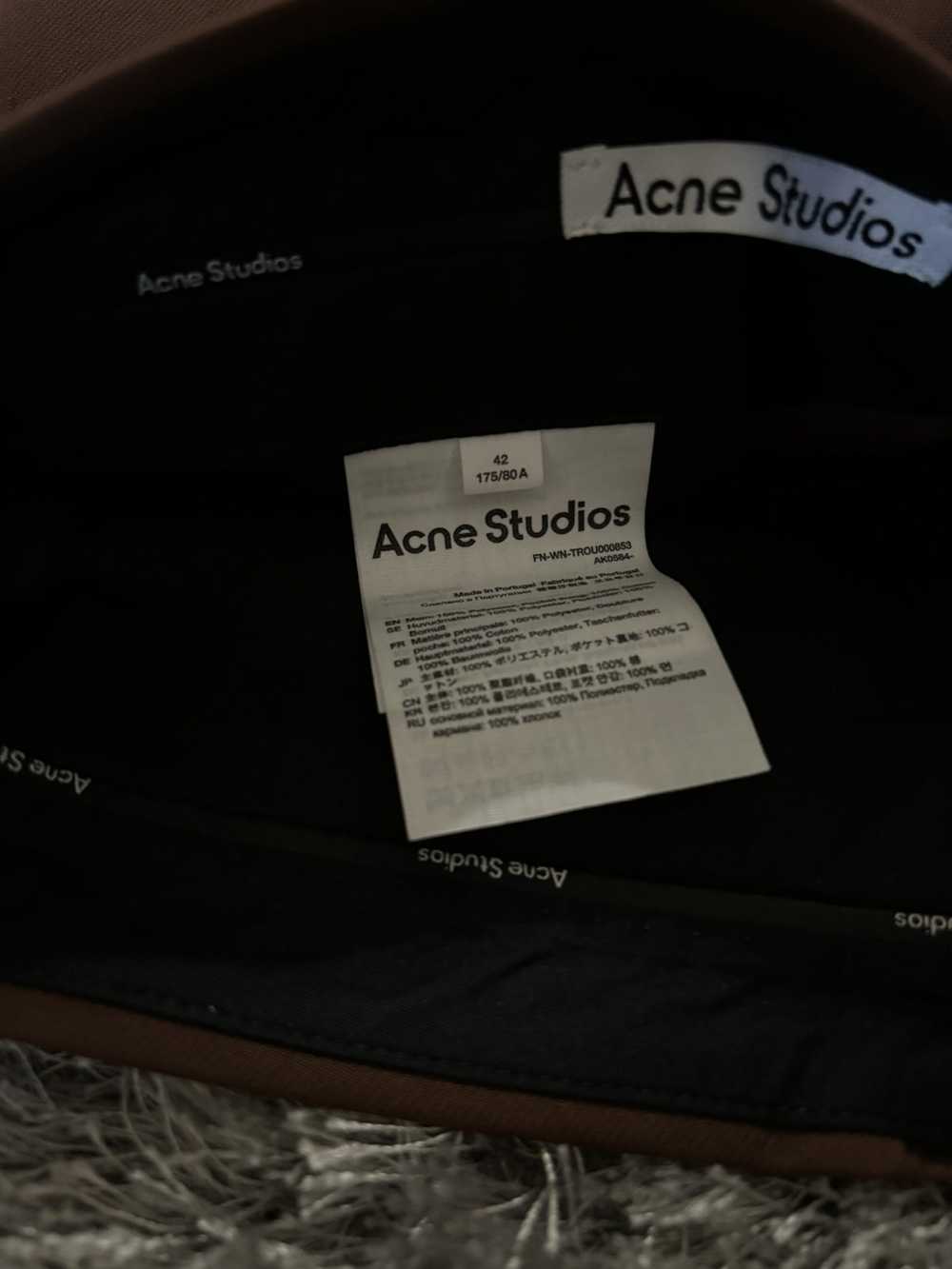 Acne Studios Acne Studio Casual Brown Pants - image 5