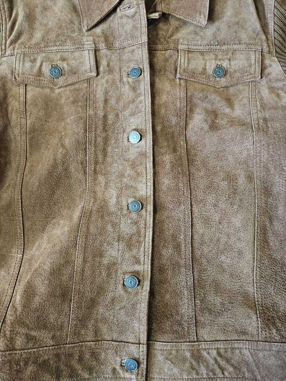 Designer Relativity 100% Genuine Leather Jacket L… - image 2