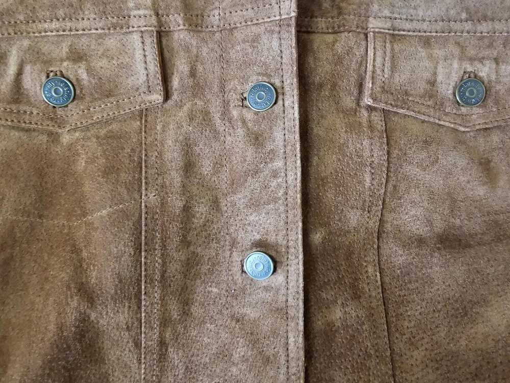 Designer Relativity 100% Genuine Leather Jacket L… - image 3