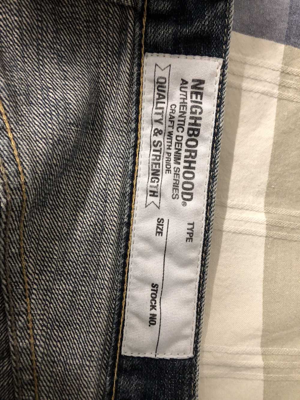 Neighborhood Neighborhood 15aw denim jeans - image 2