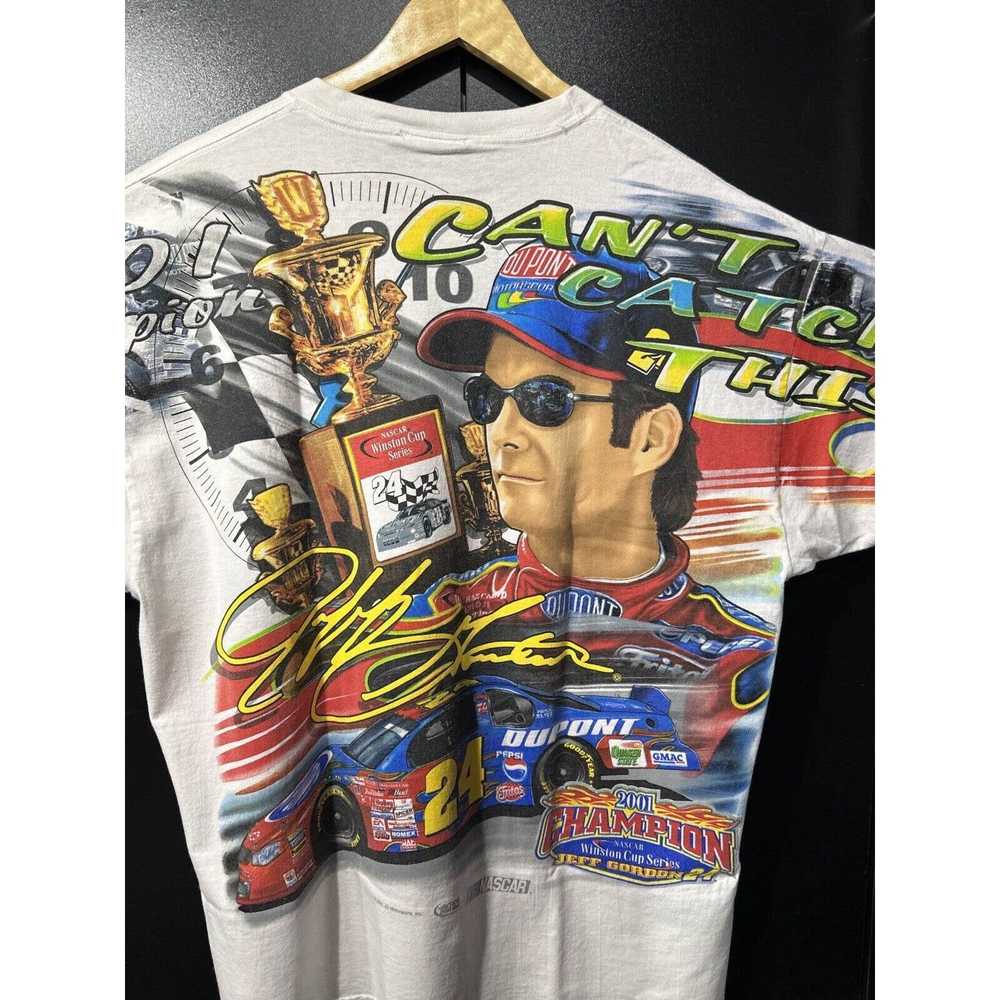 Chase Authentics NASCAR 01 Jeff Gordon T-shirt Wi… - image 6