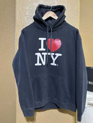 I Love Ny × Streetwear × Vintage Vintage Faded I L