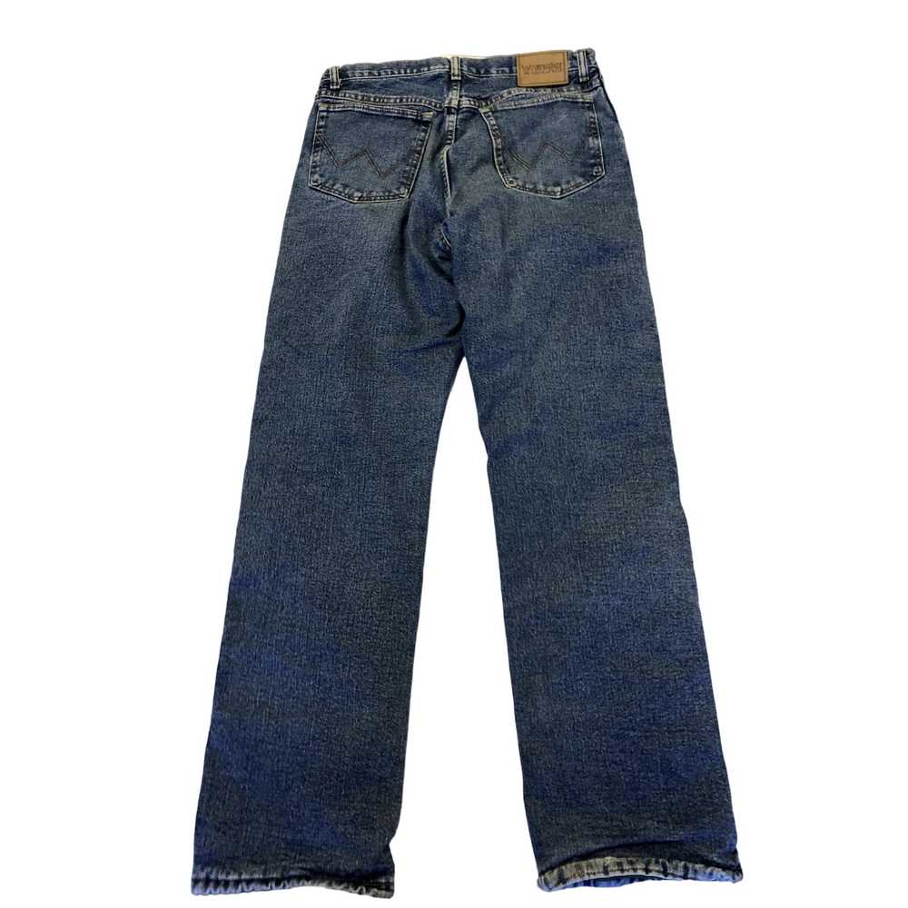 Wrangler 90's Wrangler INSULATED Blue Jeans FLANN… - image 3