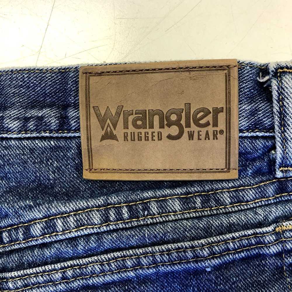 Wrangler 90's Wrangler INSULATED Blue Jeans FLANN… - image 8