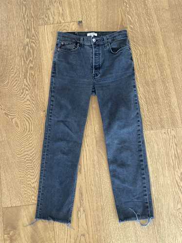 RE/DONE RE/DONE black denim jeans