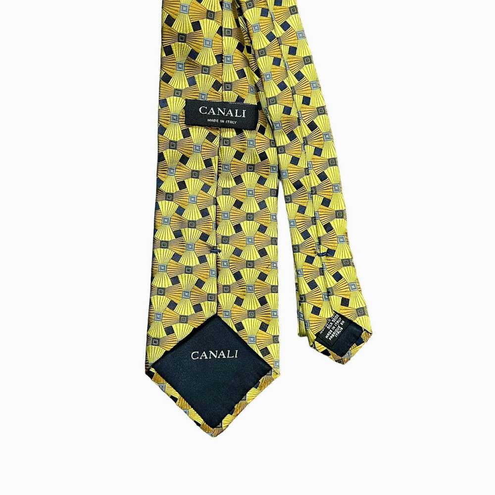 Canali Canali Lot of 2 100% Silk Ties Made in Ita… - image 3