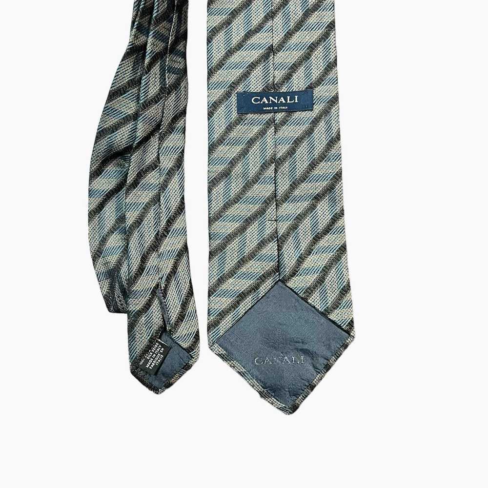 Canali Canali Lot of 2 100% Silk Ties Made in Ita… - image 5