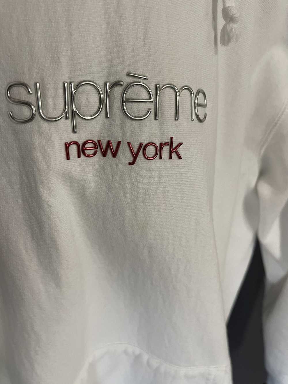 Streetwear × Supreme Supreme Chrome Classic White… - image 2