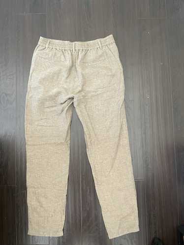 Other Tan Linen Pants