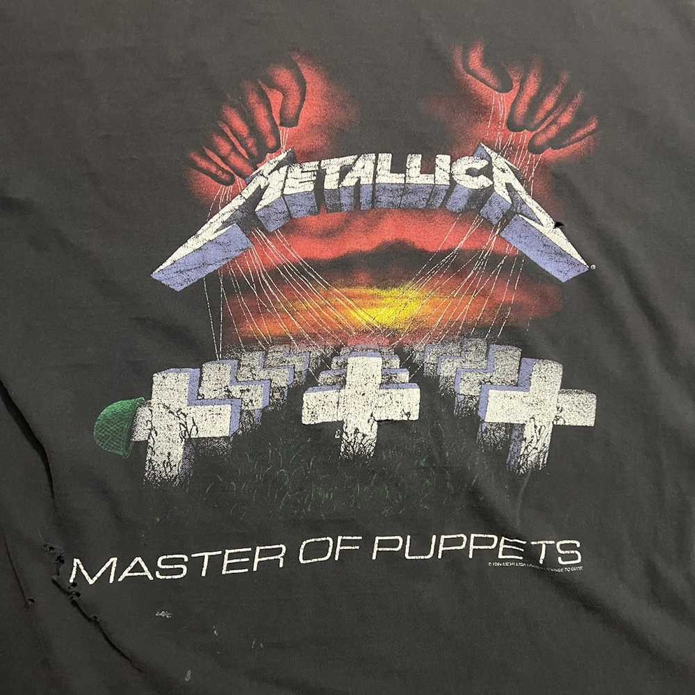 Band Tees × Metallica × Vintage Vintage Metallica… - image 3