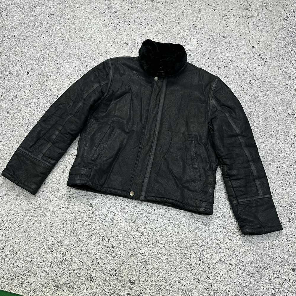 Japanese Brand × Leather Jacket × Vintage Men’s V… - image 4