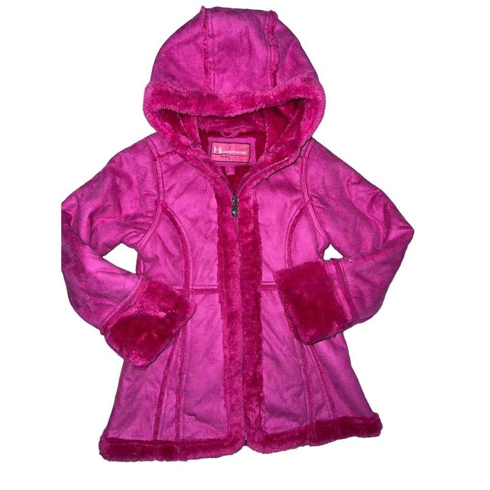 Other Hemisphere Girls Warm Hooded Jacket Fur Lin… - image 2