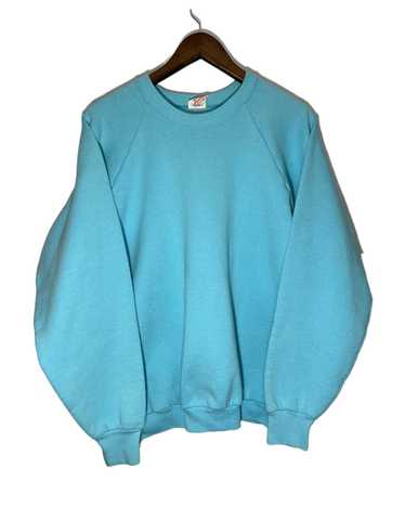 Vintage Vintage FOTL Baby Blue Blank Crewneck