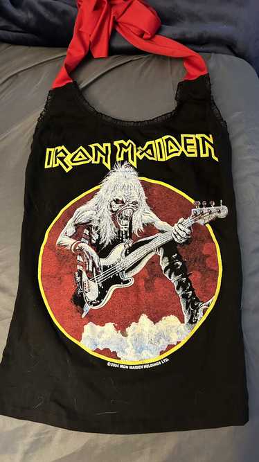 Other Upcycled Iron Maiden Halter Shirt