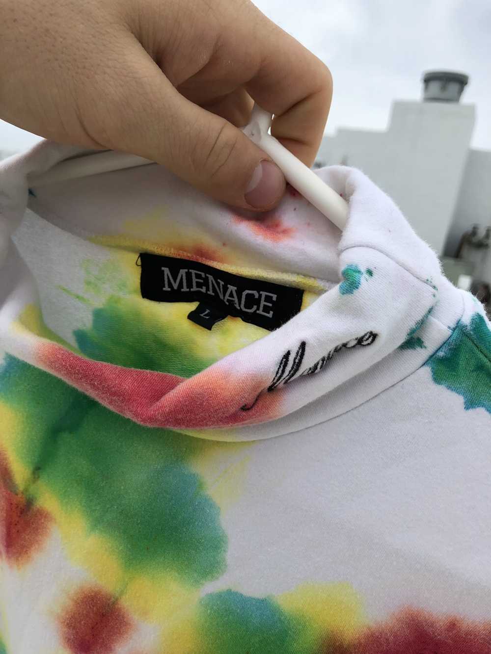 Menace Custom 1/1 tie dye Menace turtle-neck. - image 5