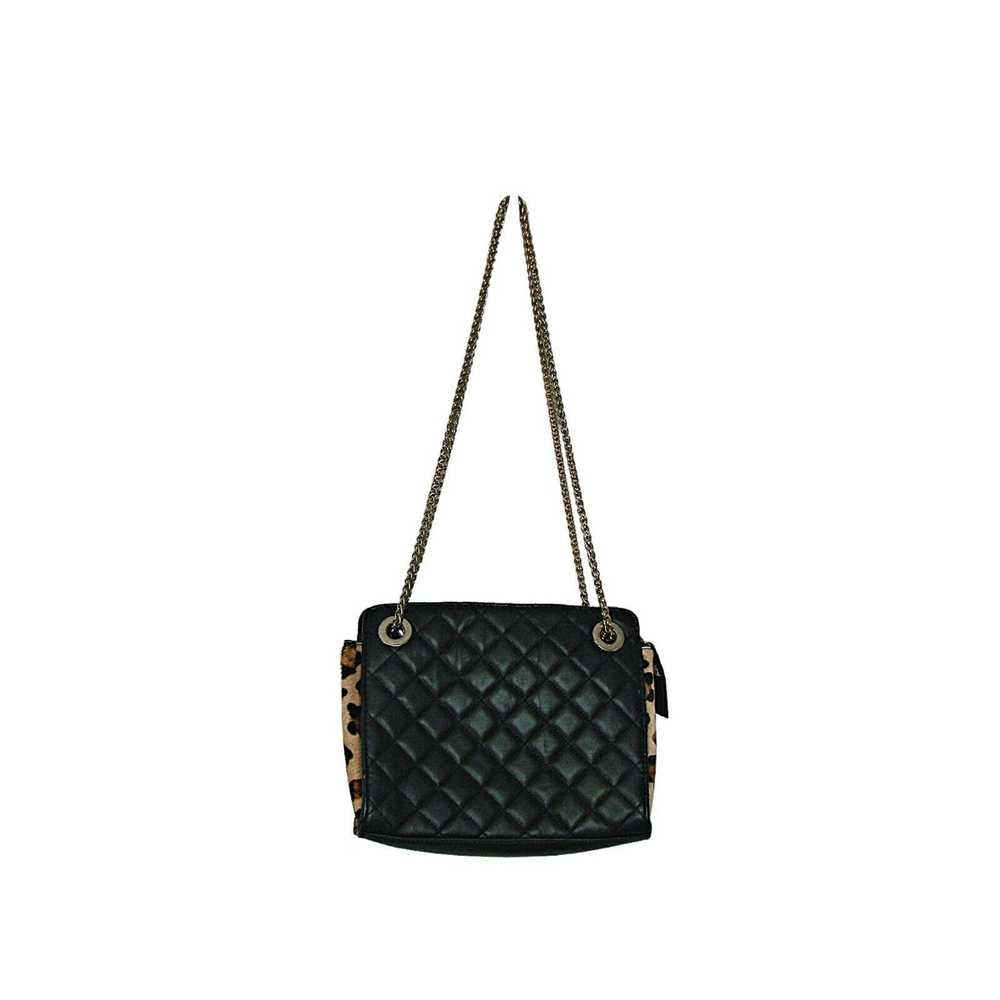 Chicos Chicos Handbag Quilted Studded Animal Prin… - image 3