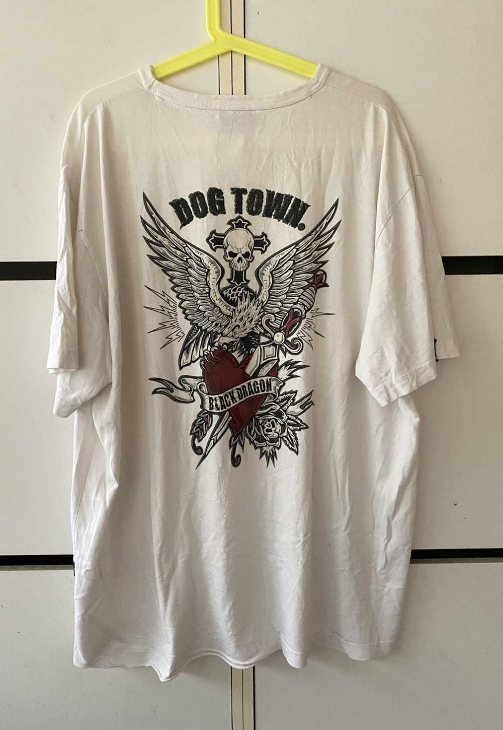 Dogtown × Streetwear VINTAGE DOG TOWN BLACK DRAGO… - image 1