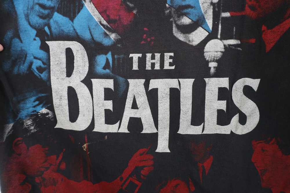 Vintage Vintage 90s All Over Print The Beatles Ba… - image 7