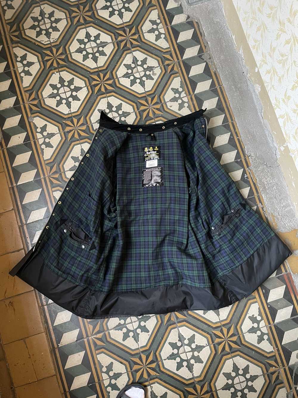 Barbour × Vintage × Waxed Classic Barbour A206 A2… - image 2