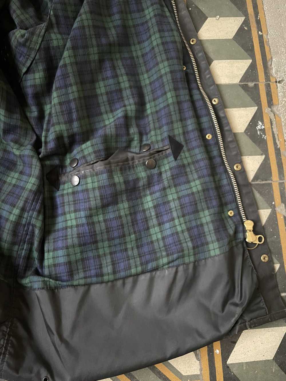 Barbour × Vintage × Waxed Classic Barbour A206 A2… - image 5