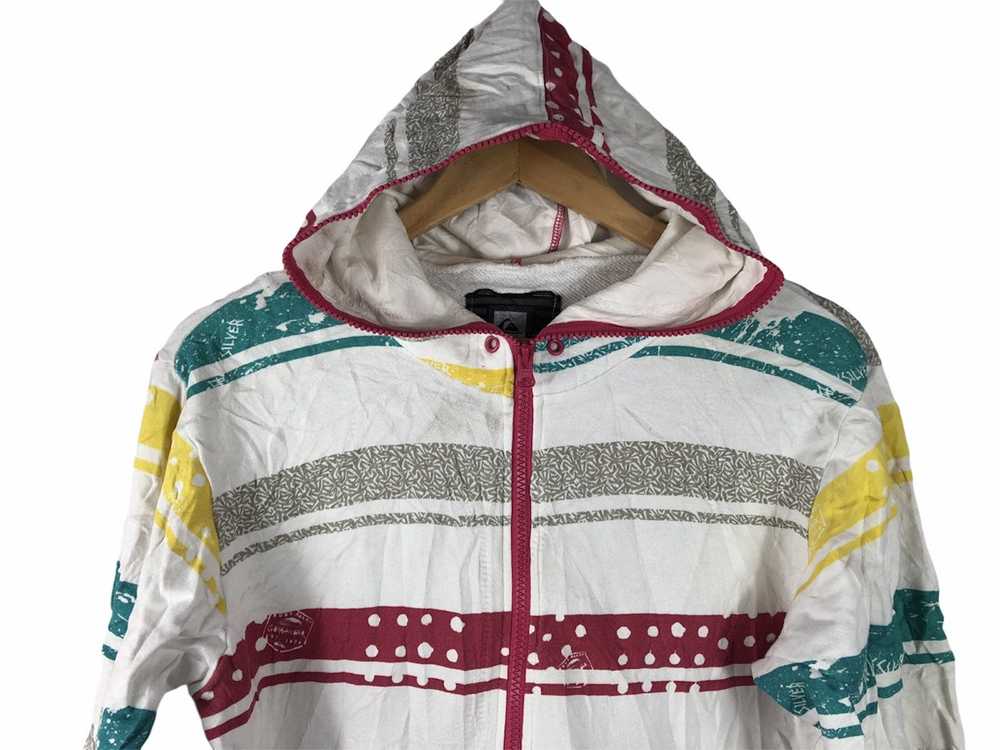 Quicksilver VINTAGE QUIKSILVER HOODIES WHITE SWEA… - image 3