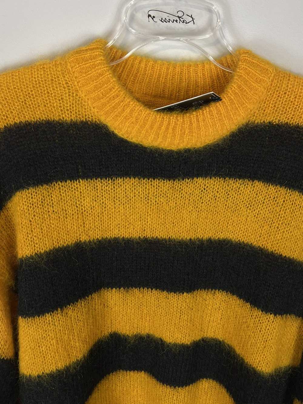 Streetwear × Vintage Mohair striped jumper sweate… - image 4