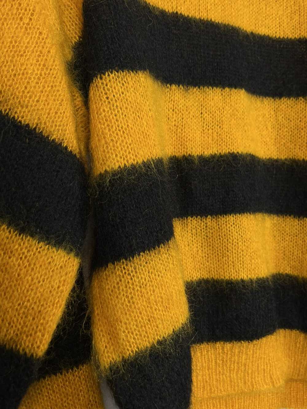 Streetwear × Vintage Mohair striped jumper sweate… - image 5