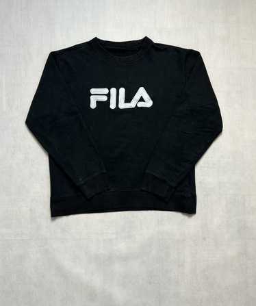Fila Sweatshirt Fila spellout big logo vintage