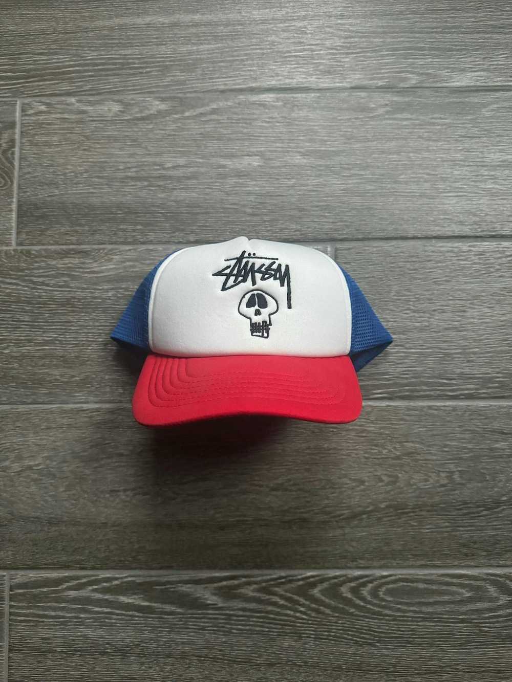 Stussy Japan stussy skull trucker hat - image 2