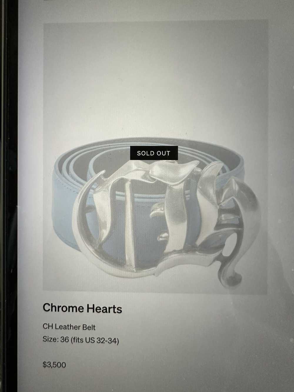 Chrome Hearts Chrome Hearts RARE CH Belt - image 6