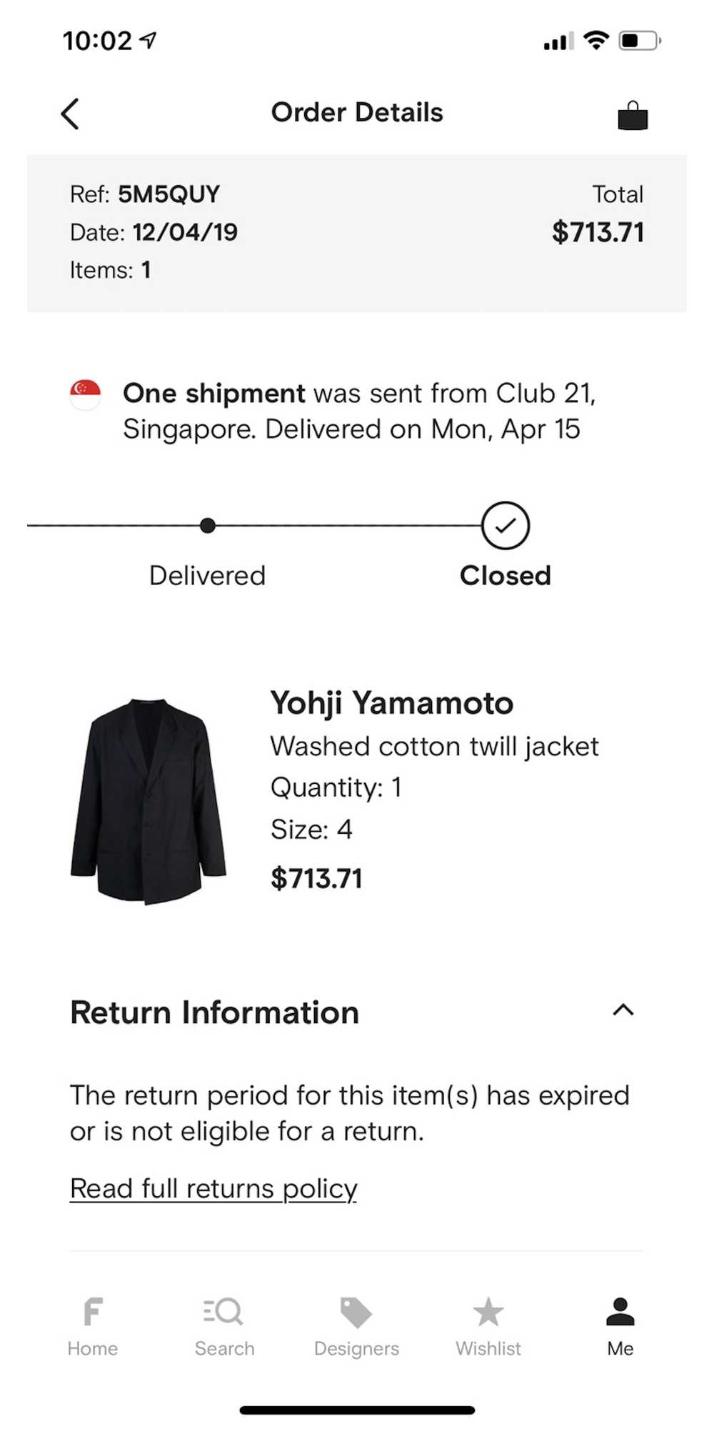 Yohji Yamamoto yohji yamamoto pour homme blazer s… - image 8