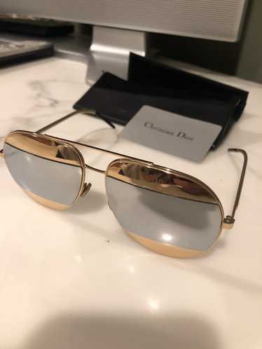Dior Dior Split Sunglasses Gold