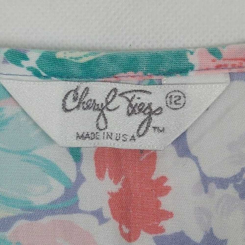 Women's Vintage Cheryl Tiegs Button Down Shirt - image 3