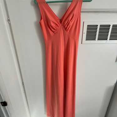 Coral Full Length Dress - Gem