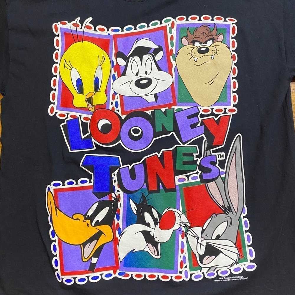 VINTAGE 1994 SINGLE STITCH Looney Tunes T-Shirt - image 3