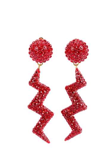 MARIE MONSOD Thunderbolt Earrings