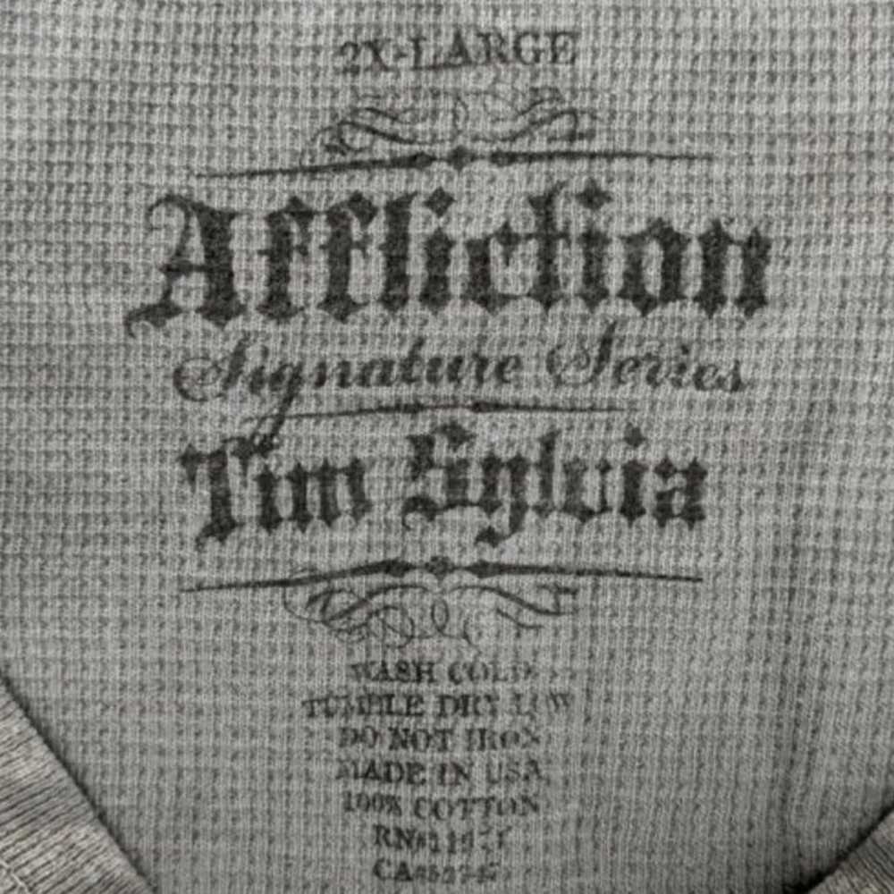 Affliction Tim Sylvia Signature Series 2XL Long S… - image 4