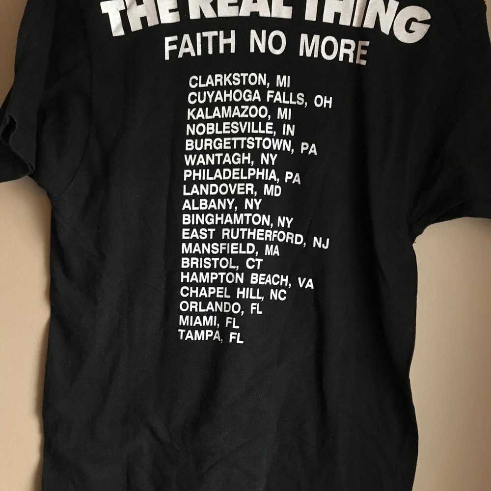 Vintage 1989 Faith No More Shirt - image 3