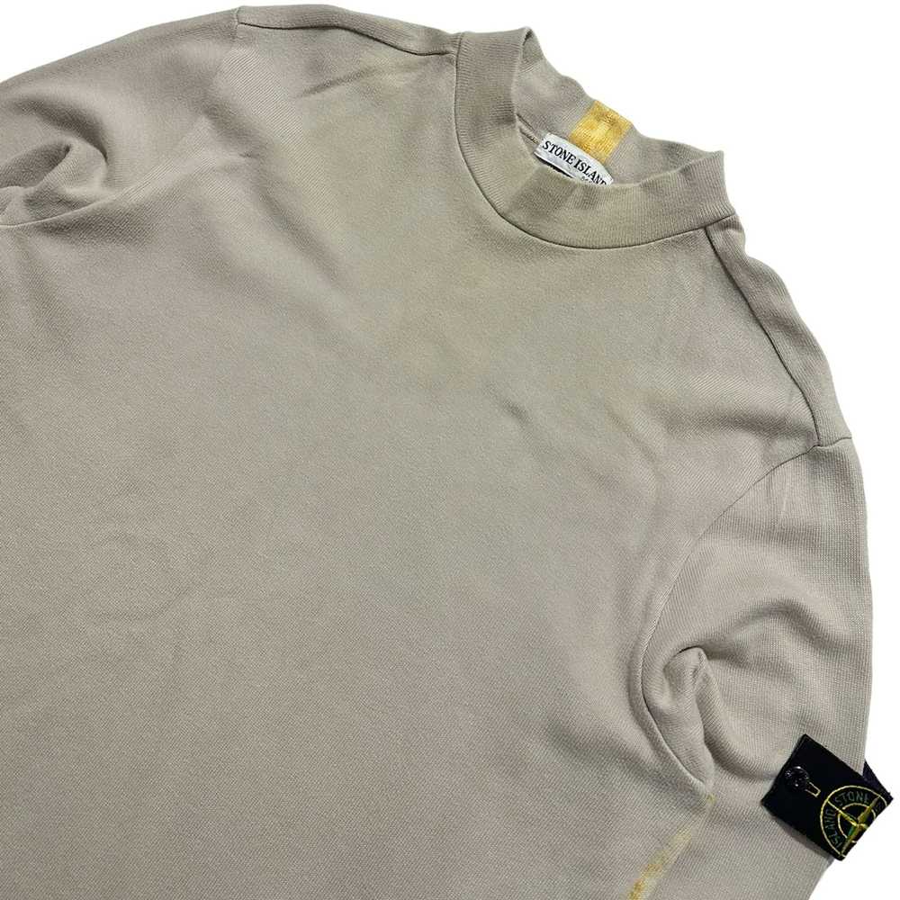 Stone Island Stone Island Cream Pullover Mid 2000… - image 3