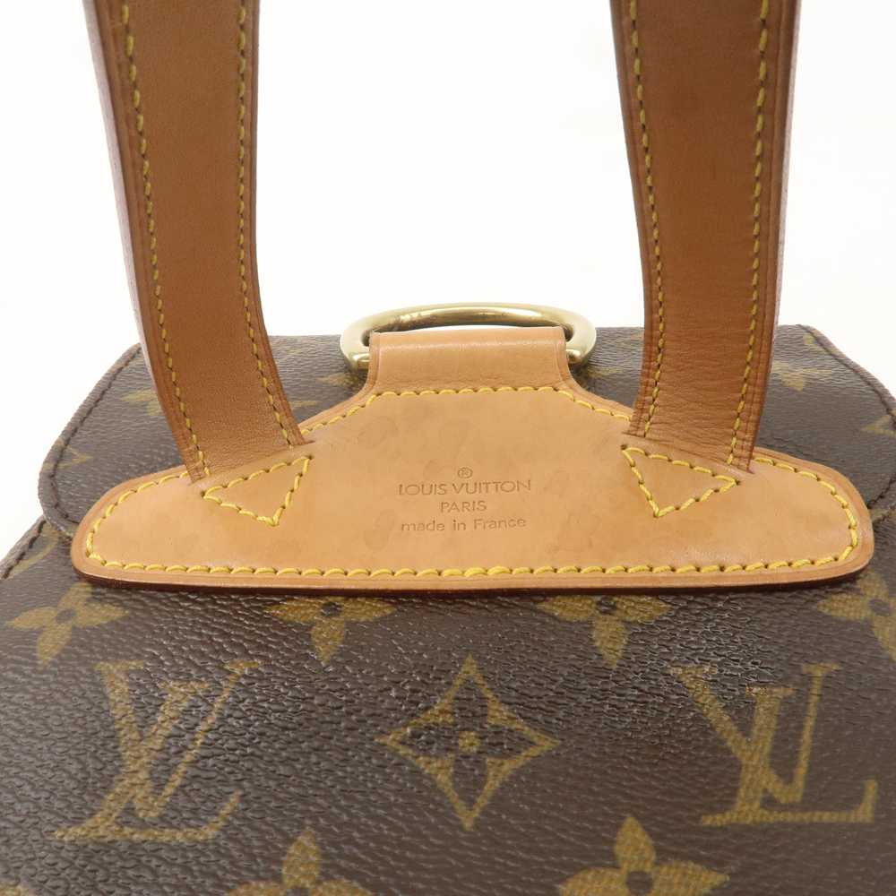 Louis Vuitton Monogram Montsouris MM Back Pack Br… - image 9