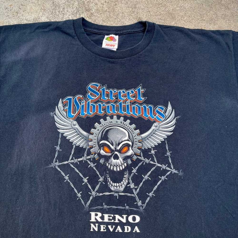 2006 Reno Street Vibrations Motorcycle Event Shirt - image 4