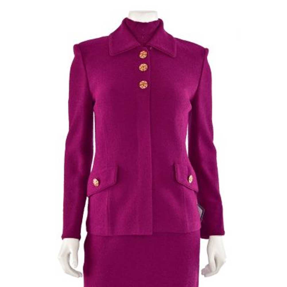 St. John Collection 3Pc Jacket, Top & Skirt Suit … - image 3