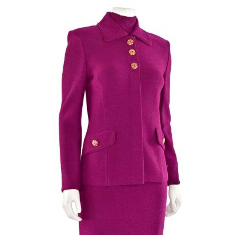St. John Collection 3Pc Jacket, Top & Skirt Suit … - image 5