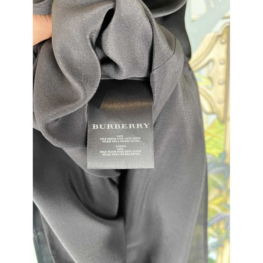 Burberry Silk mini dress - image 5