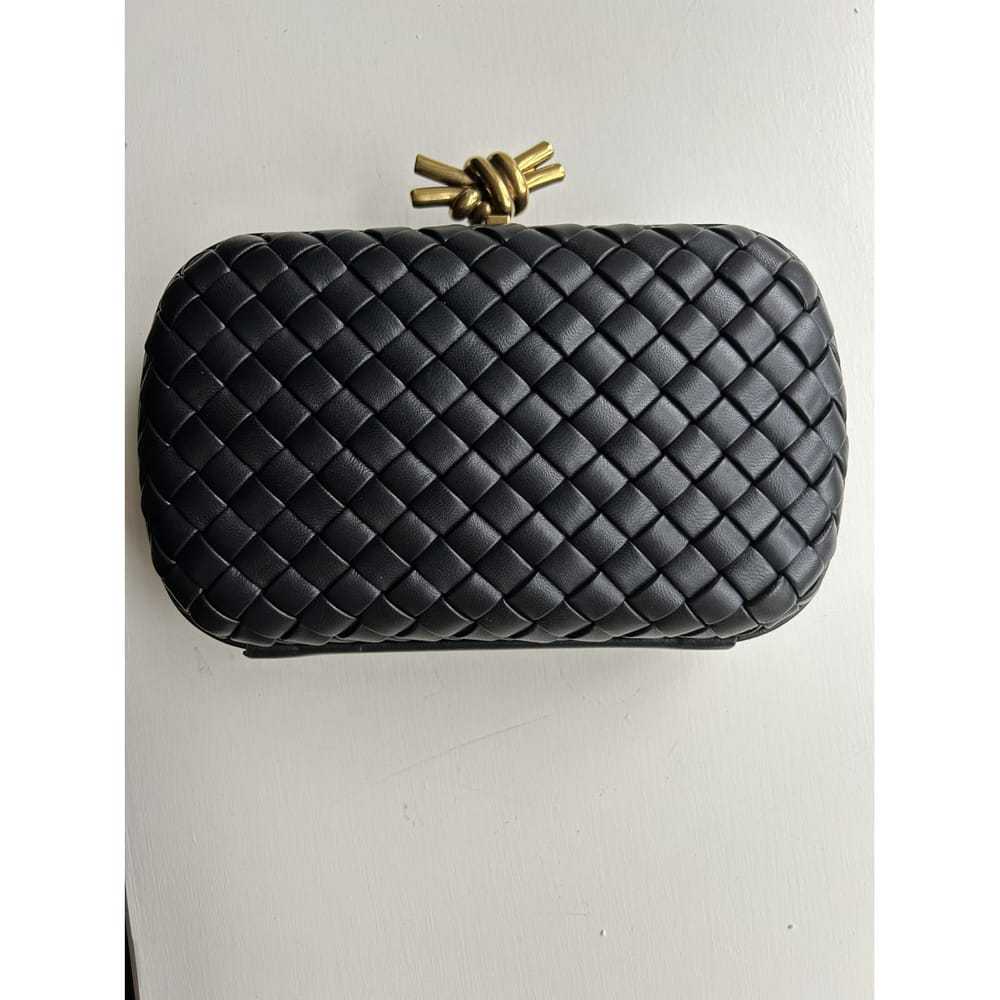 Bottega Veneta Pochette Knot leather clutch bag - image 2