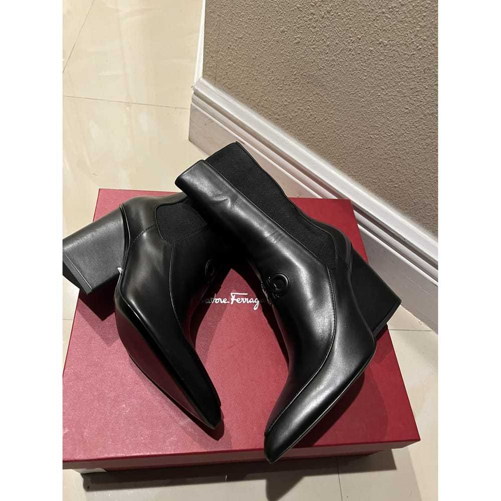 Salvatore Ferragamo Leather boots - image 10