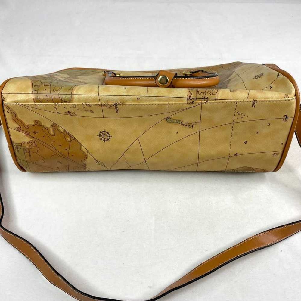 Frank Farmer Crossbody Map Print Purse - image 6