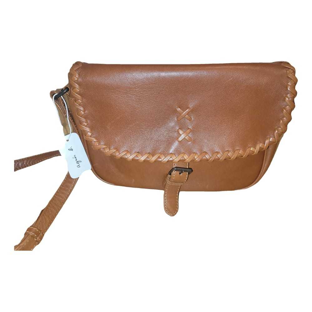 Agnès B. Leather handbag - image 1