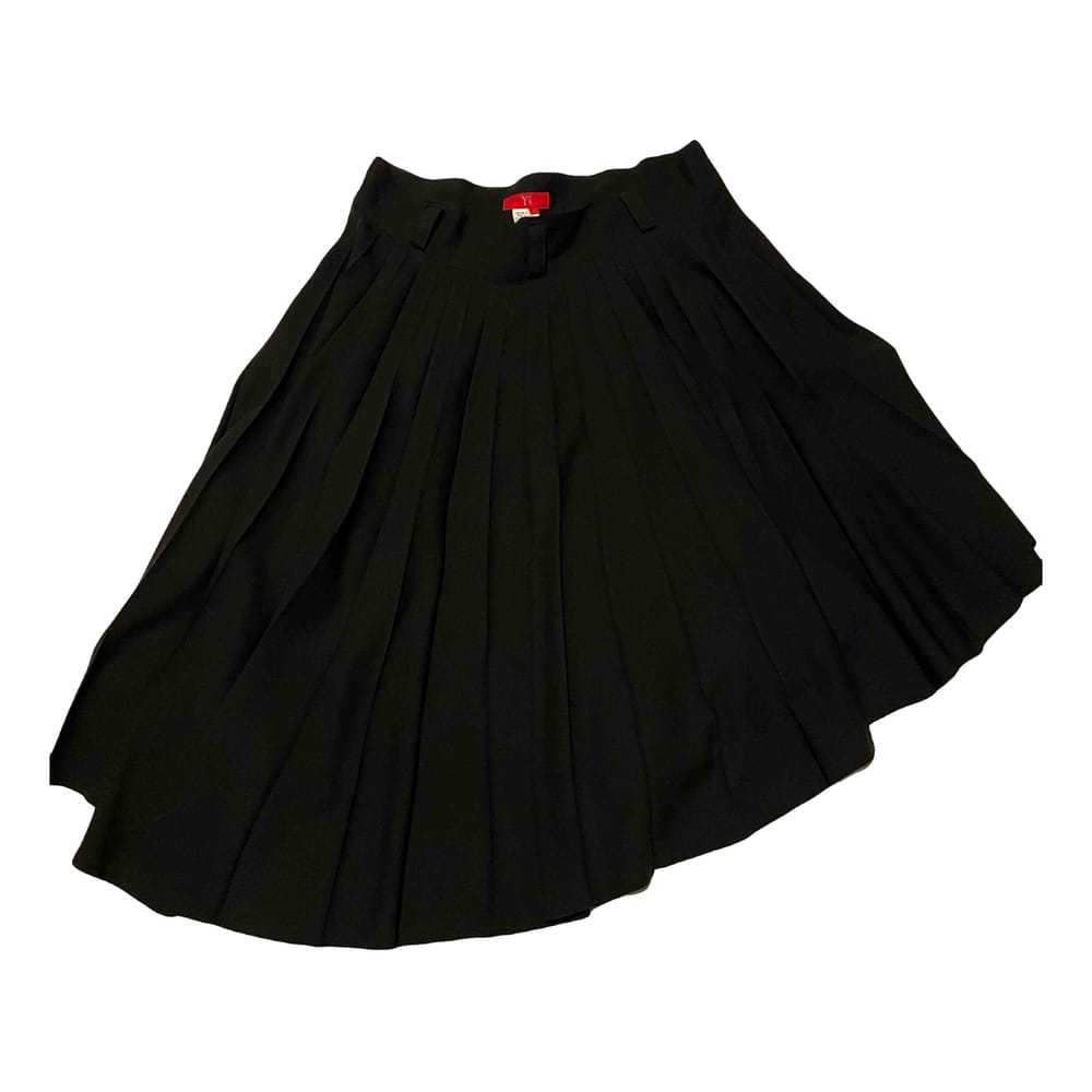 Y-3 by Yohji Yamamoto Wool mid-length skirt - image 1