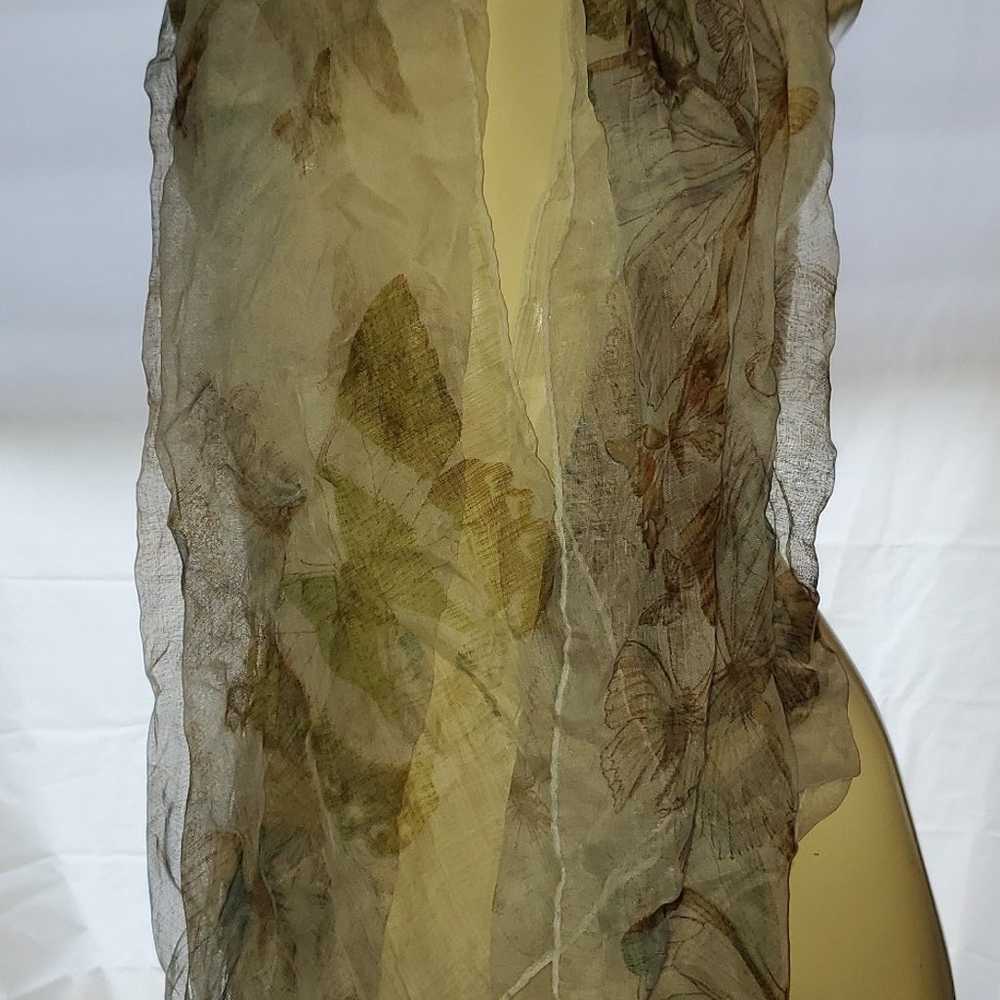 Sheer butterfly scarf - image 1